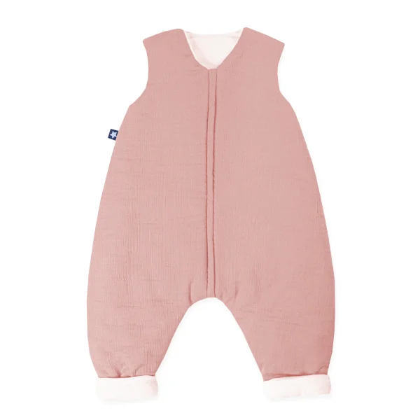 Zöllner Jumper - Schlafsack Dusty Rose - gefütterter Musselin 92