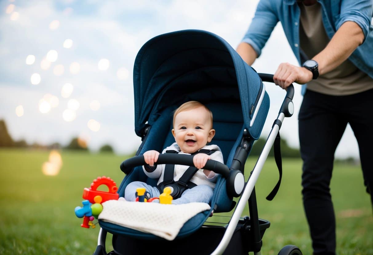 Ab wann können Babys im Kinderwagen sitzen?