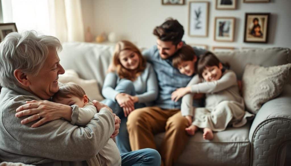 altersgerechtes Kuscheln